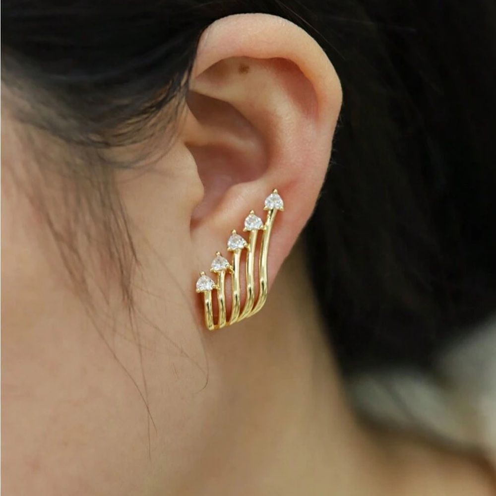Statement earrings N555